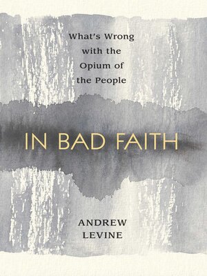 cover image of In Bad Faith